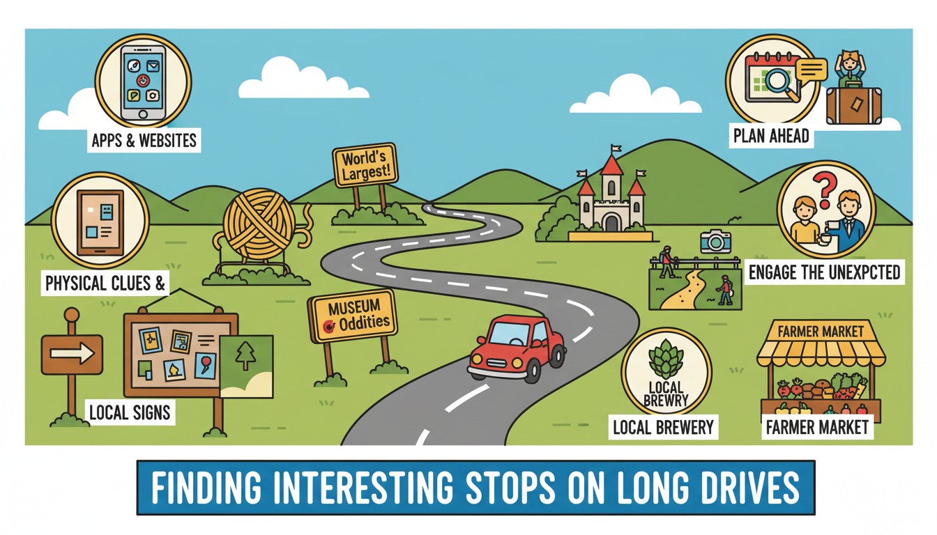 How to Find Interesting Stops on Long Drives (Beyond Gas Stations)