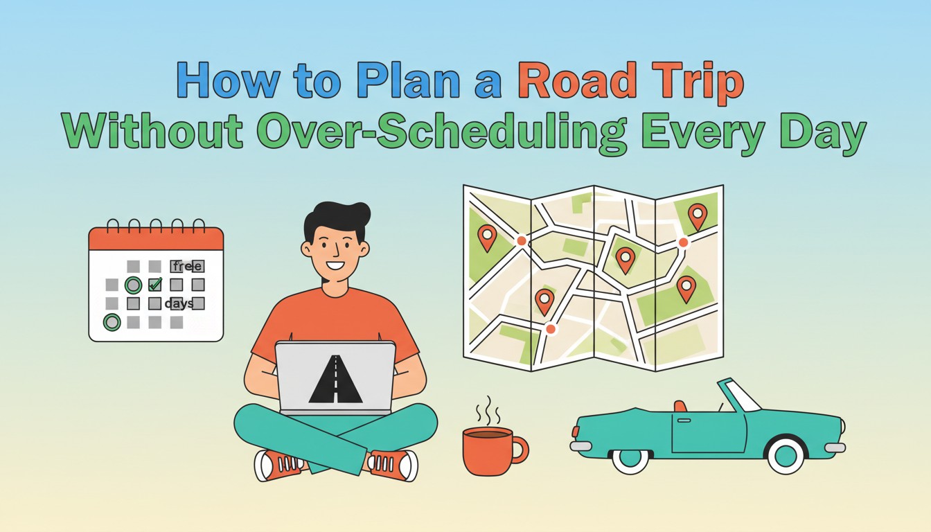 How to Plan a Road Trip Without Over-Scheduling Every Day